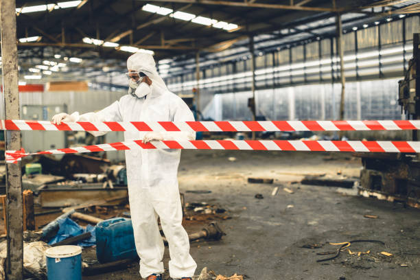 Professional Biohazard technician working in Annapolis, CA